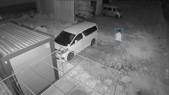 赤外線カメラ画像